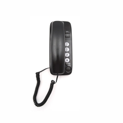 China Promotional Landline Small Telephone with Keypad In Use Indicator and Loud Ringer Volume Wall Mountable Function Producer (PA069)