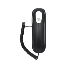 Malaysia Moisture-Proof Trimline Corded Telephone and Wall Mountable Slim Handset Telephone with Clear Sound for Hotel Bathroom Use (PA066B)