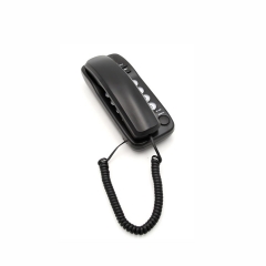 China Promotional Landline Small Telephone with Keypad In Use Indicator and Loud Ringer Volume Wall Mountable Function Producer (PA069)