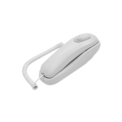 Telefone fixo de linha fixa com design clássico de venda imperdível para uso doméstico de idosos com deficiência auditiva com indicador de campainha de LED alto (PA066A)