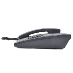 Wired Small Basic Analog Home Telephone Set with Hands-free Two Way Speakerphone No Battery Required and Wall Mountable Function (PA148)