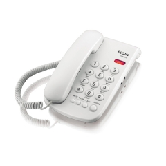 ABS Material Corded Basic Telephone with Mute Pause and Visual Red LED Ringer Indicator with Wall Mountable For Brazil Market (PA149C)
