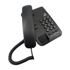 Portable Wall Hanging Home Basic Landline Telephone and Desktop Small Extension Phone With UK Telephone Line Cable For Hotel Use (PA016B)