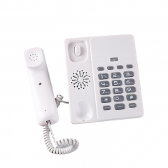 Kabelgebundenes Alcatel-Basistelefon mit roter LED-Anzeige für eingehende Anrufe, kein Wechselstrom erforderlich für Bürobanknutzung (PA153)