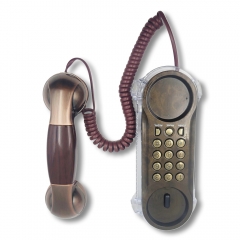 Telecom Check Mini-Telefon und dedizierter Check Survey Line Machine Tester Nebenstellentelefon mit roter LED-Anzeige für eingehende Anrufe (PA195)