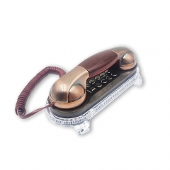 Telecom Check Mini-Telefon und dedizierter Check Survey Line Machine Tester Nebenstellentelefon mit roter LED-Anzeige für eingehende Anrufe (PA195)