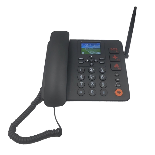 4G VoLTE Fixed Wireless Phone with TNC Antenna and FWP Wireless Phone with Wifi Router Hotspot and SD Card SIM Card Slots (X530)