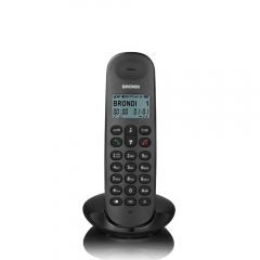 Factory Low Price Desktop Cordless Phone and VTechs Cheap Office Landline Wireless Telephone with Max 5 Handsets Connectable (S201)