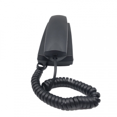 High Quality Single Line Landline Trimline Telephone And Silicone Keypad Phone Buttons And Wall Mounted Analog Hotel Bathroom Corded Telephone For Business(PA055)