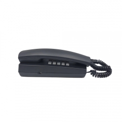 High Quality Single Line Landline Trimline Telephone And Silicone Keypad Phone Buttons And Wall Mounted Analog Hotel Bathroom Corded Telephone For Business(PA055)