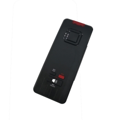 Trimline Corded Elevator Telephone and Wall Mounted Hotel Bathroom Phone with Customized SOS Quick Dial Button and Speakerphone (PA070)