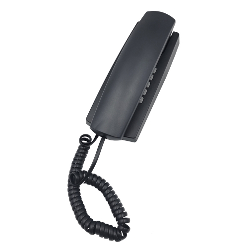 High Quality Single Line Landline Trimline Telephone And Silicone Keypad Phone Buttons And Wall Mounted Analog Hotel Bathroom Corded Telephone For Business(PA055)
