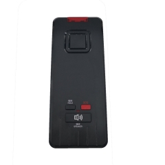Trimline Corded Elevator Telephone and Wall Mounted Hotel Bathroom Phone with Customized SOS Quick Dial Button and Speakerphone (PA070)