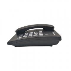 Manufature Low Price Desktop Basic Corded Telephone and Can Wall Mountable Have Redial Last Number And Incoming Calls LED Indicator Function (PA151)