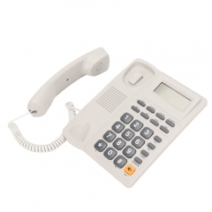 Novel Design Low Price Home Corded Caller ID Telephone And Fixed Office Phone With Calculator Function And Quick Dial One Touch Memory Keys (PA107)