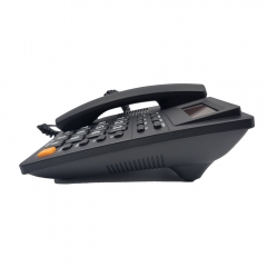 Novel Design Low Price Home Corded Caller ID Telephone And Fixed Office Phone With Calculator Function And Quick Dial One Touch Memory Keys (PA107)