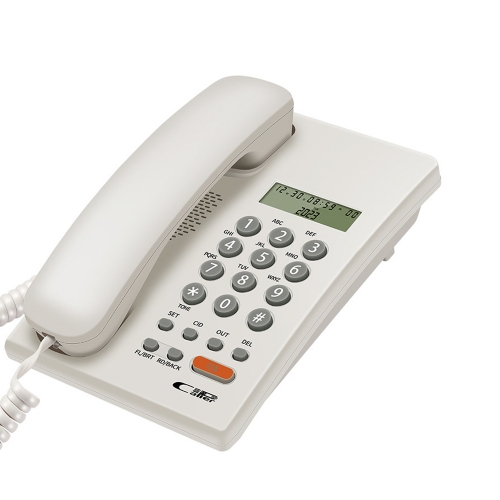 Manufacturer Price Panasonics Design Landline Caller ID Telephone with Two Way Speakerphone And 5 Levels LCD Display Adjustment Desktop Office Corded Telephone (PA138)