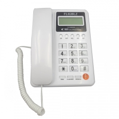Wholesale Hot Selling Basic Caller ID Telephone With Big Transparent Buttons And Calculator Function Hotel Home Office Telephony (PA5011)