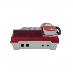 High Quality KC Certified Corded Basic Caller ID Telephone Factory And Big Transparent Buttons Landline Telefon Have Speakerphone (PA5003)