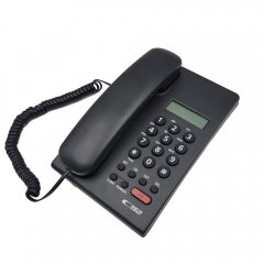 Manufacturer Price Panasonics Design Landline Caller ID Telephone with Two Way Speakerphone And 5 Levels LCD Display Adjustment Desktop Office Corded Telephone (PA138)