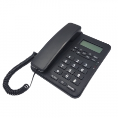Beawin Factory Price High Quality Corded Caller ID Telephone With Hands-Free Two Way Speakerphone and Wall Mountable For Office Home Use (PA145)
