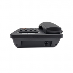 High Quality Simple Home Landline Caller ID Telephone And Office Analog Phone With adjustable Speakerphone And CAL Function For Home Office Hotel (PA141)