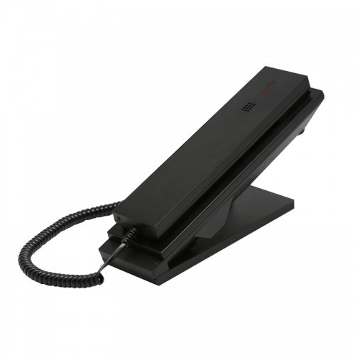 Mini Desktop Corded Landline Standing Hotel Telephone with Wall Mountable Mute Pause Redial Functions for Home Hotel Office Bank (PA048)