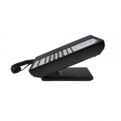 Cost - Effective Single Line Hotel Lobby Phone and Wall Mountable Guest Room Corded Telephony with Quick Dial One Touch Memory Buttons (PA042)