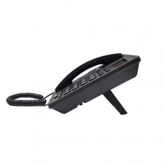 China Factory Direct Wired Hotel Lobby Caller ID Telephone Plastic Material With LCD Display Adjustment And Custom Logo Printing (PA045B)