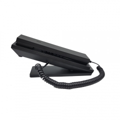 Mini Desktop Corded Landline Standing Hotel Telephone with Wall Mountable Mute Pause Redial Functions for Home Hotel Office Bank (PA048)