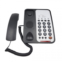 New Design Customization Logo And Color Hotel Wired Telephone With One Touch Memory Keys and Red Ringer LED Light (PA170)