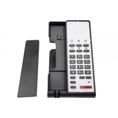 Factory Wholesale Price Modern Plastic Landline Standing Hotel Telephone with Voice Message Function for Use for Home Hotel Office (PA172)
