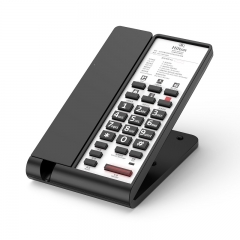 Factory Wholesale Price Modern Plastic Landline Standing Hotel Telephone with Voice Message Function for Use for Home Hotel Office (PA172)