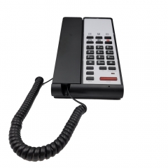 Factory Wholesale Price Modern Plastic Landline Standing Hotel Telephone with Voice Message Function for Use for Home Hotel Office (PA172)