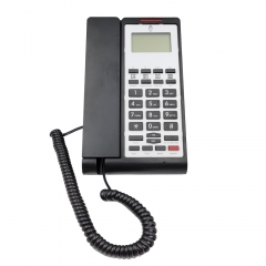 High-Class Hotel Telephone Corded Modern ABS Plastic Desk Phone with Smart Features Good Quality Corded Caller ID Telephone For PABX (PA171B)