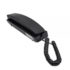 Hot Sale Small Landline Hotel Digital Telephone With One Touch Memory Buttons Faceplate And Wall Mounted Landline Standing Hotel Phone For Home Office (PA177)