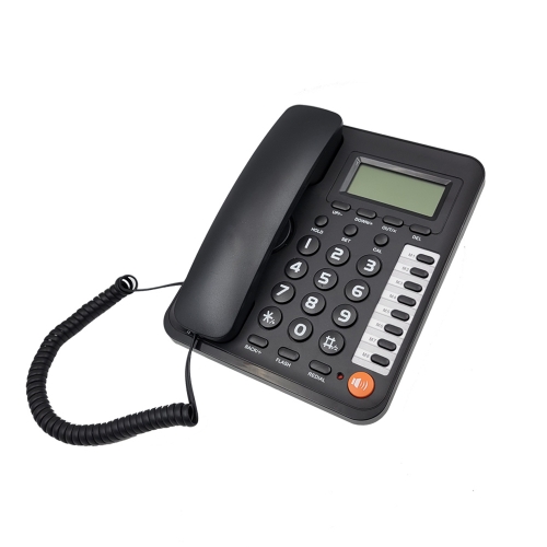 Factory Wholesale Wall-Mounted Corded Caller ID Telephone With Ringer Volume Adjustment And Selectable Ringer Melodies Function (PA119)