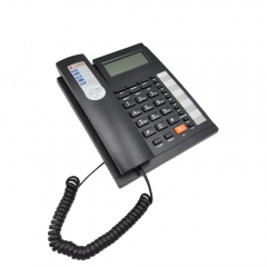 Best Quality Basic Corded Caller ID Telephone With Speakerphone Volume Adjustment And CAL Function For Home Use (PA118)