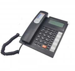 Best Quality Basic Corded Caller ID Telephone With Speakerphone Volume Adjustment And CAL Function For Home Use (PA118)