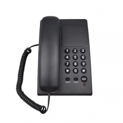 Wall-Mountable Desktop Basic Corded Telephone for Home Use with Pause, Mute, Easy to Operate and Redial last number function (PA150)