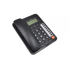 Factory Wholesale Wall-Mounted Corded Caller ID Telephone With Ringer Volume Adjustment And Selectable Ringer Melodies Function (PA119)