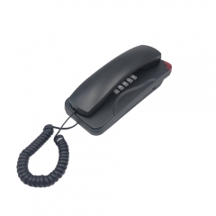 Weatherproof ABS Wall-Mounted Emergency Analog Trimline Telephone with LED Indicator for Hotel Elevators and Bathrooms (PA047)