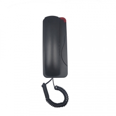 Weatherproof ABS Wall-Mounted Emergency Analog Trimline Telephone with LED Indicator for Hotel Elevators and Bathrooms (PA047)
