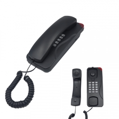 Weatherproof ABS Wall-Mounted Emergency Analog Trimline Telephone with LED Indicator for Hotel Elevators and Bathrooms (PA047)