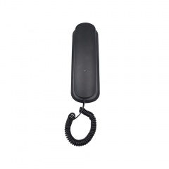 Slim Wall-Mounted TrimLine Corded Telephone with Redial Function Suitable for Small Spaces and Hotels or Offices (PA067)