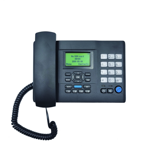 Lowest Price GSM Fixed Wireless Phone FWP and Desktop Wireless Telephone With SIM Card Slot and Alarm Clock Function (X320)