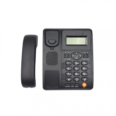 Desk Analog Caller ID Landline Telephone with 4 One-Touch Memory Keys for Home Business Office Corded Phone Set (PA130)