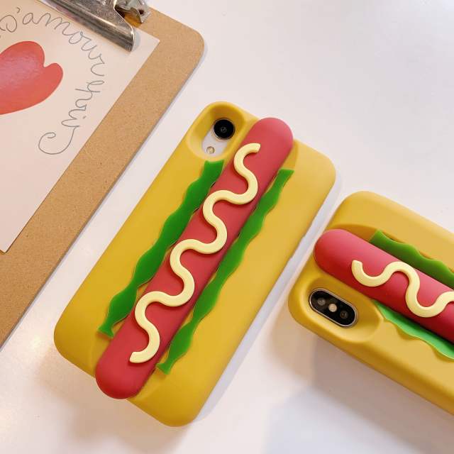 SG4A55A04 Popular In UK US Hotdog Bread Chasse Phone Case  For iPhone 13 Pro Max