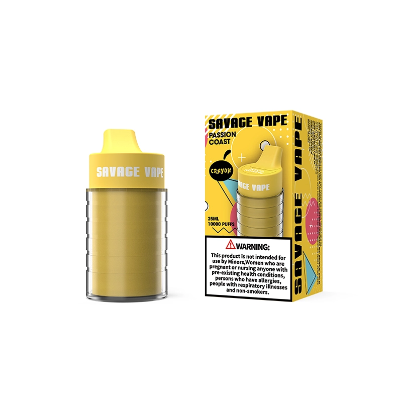 1 box (10pcs)SAVAGE JUICE BOTTLE 10000 puffs dispsoable vape pod  Elfbar Lost Mary