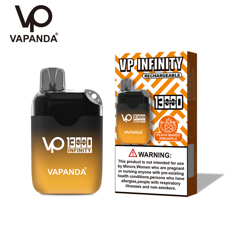 European Union Free Shipping Vapanda Infinity 13000puffs dispsoable vape pod  Wholesale I vape Mixed Flavors